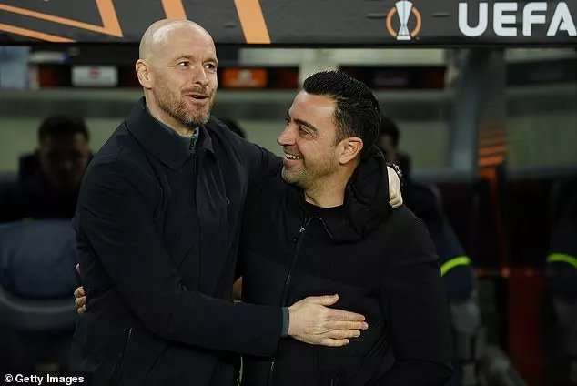 Former Barcelona coach, Xavi Hernandez reportedly holds Man United talks as pressure ramps up on Erik ten Hag