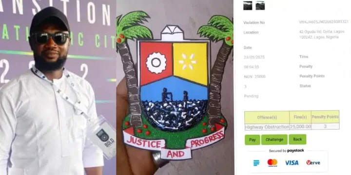 Lawyer laments after Lagos State fines him ₦24,000 seconds after parking to check car noise
