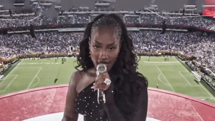 Nigerian songstress, Tems becomes first African to headline Club World Cup final (Video)