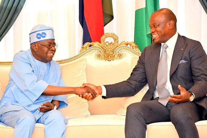 Tinubu Receives Gabonese President In Abuja (Photos) Tinubu Receives Gabonese President In Abuja (Photos)