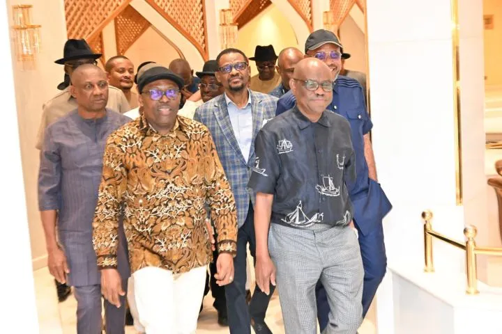 Rivers Crisis: Governor Fubara Speaks After Meeting With Tinubu, Wike Rivers Crisis: Governor Fubara Speaks After Meeting With Tinubu, Wike