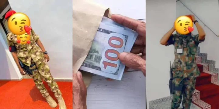 Female soldier allegedly detained by ex-army chief's wife over missing $50,000