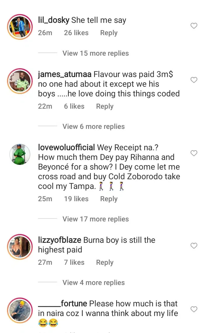 ''She tell me say' don dey show off' - Netizens react as Wizkid reveals receiving $1m to perform at an event