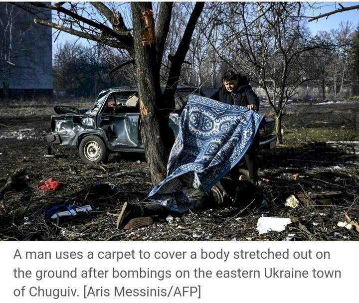 Aftermath of Russian Air Strikes in Ukraine's Kharkiv (Graphic Photos)