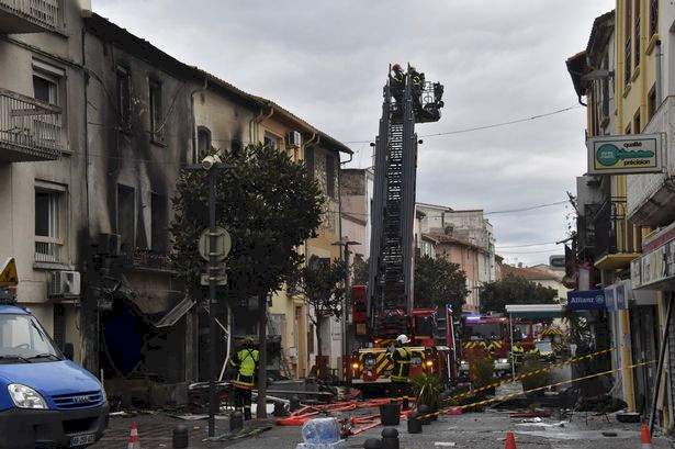 At least seven including two children killed in fire caused by an explosion in France (photos)