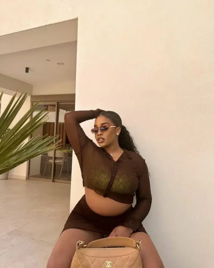 Jay Jay Okocha's daughter replies man who implied she blocked her father to post racy photos
