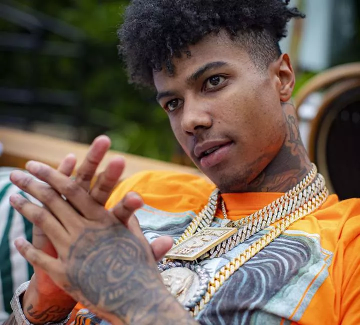 'All men cheat, but the answer is not to cheat back' - Rapper, Blueface advises women (Video)