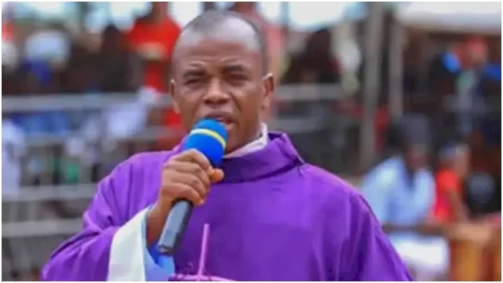 'Stingy man': Catholic Church reacts, disowns Fr Mbaka for attacking Peter Obi