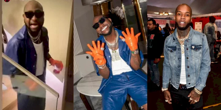 "I don't care what anybody says, Davido is one of the greatest artistes in the world" - Tory Lanez eulogizes singer (Video)