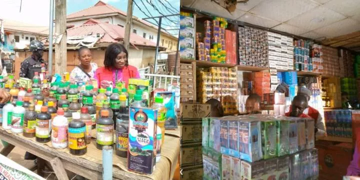 NAFDAC seizes goods worth N45m from hawkers of unhealthy drugs in Abuja, Niger