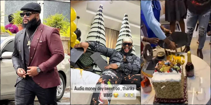 'Audio money dey sweet o' - Fans shower Whitemoney with lavish gifts amidst allegations of 'fake life'