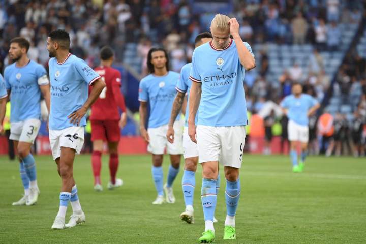 Community Shield: Man City refuse to collect runners-up medals