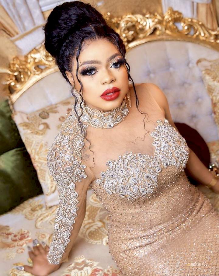 What I will do if you bring Bobrisky home as your wife - Nigerian mum warns son