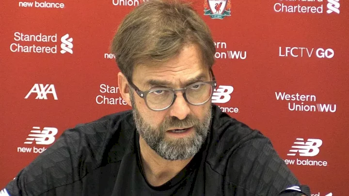 EPL: You don't deserve to play in Champions League - Klopp blasts Liverpool players after 1-1 draw with Newcastle