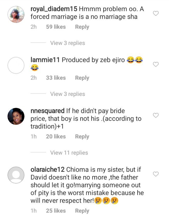 Nigerians react to alleged leaked chat between Davido and his father about Chioma