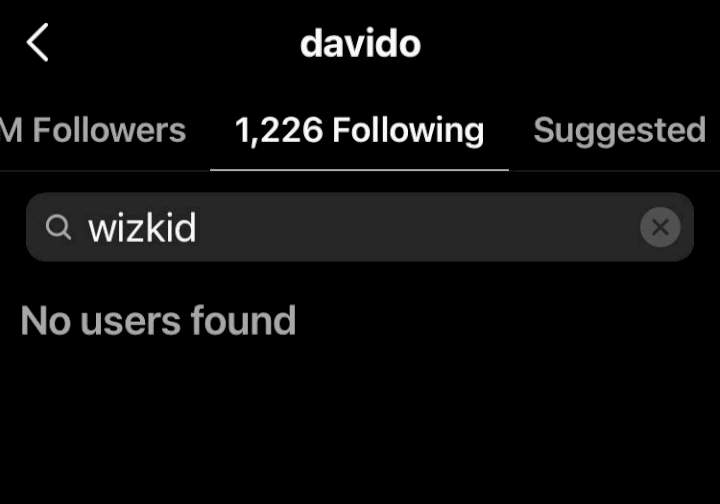 Davido unfollows 2Face, Wizkid on Instagram amidst FIFA saga, fans react