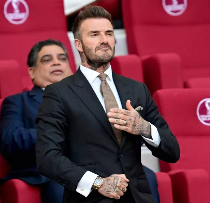 David Beckham is the 4th richest footballer in the world in 2023.