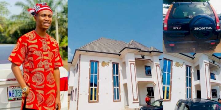 Skit maker, Mazi Okeke gifts his mum a house and car for Christmas