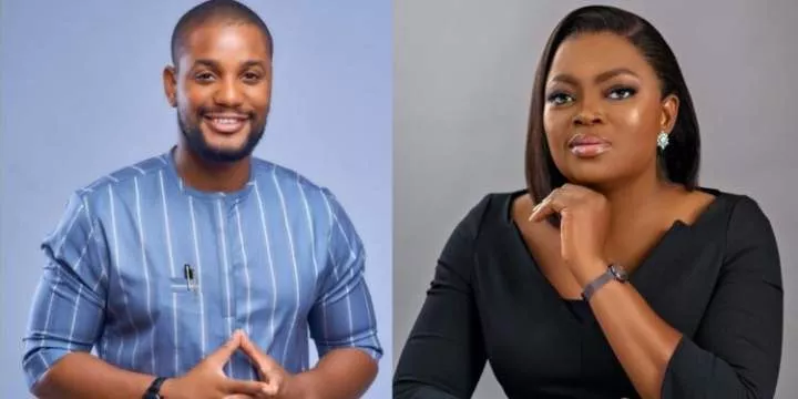 "You are my hero" - Actor, Alex Ekubo drums support for Funke Akindele in governorship race