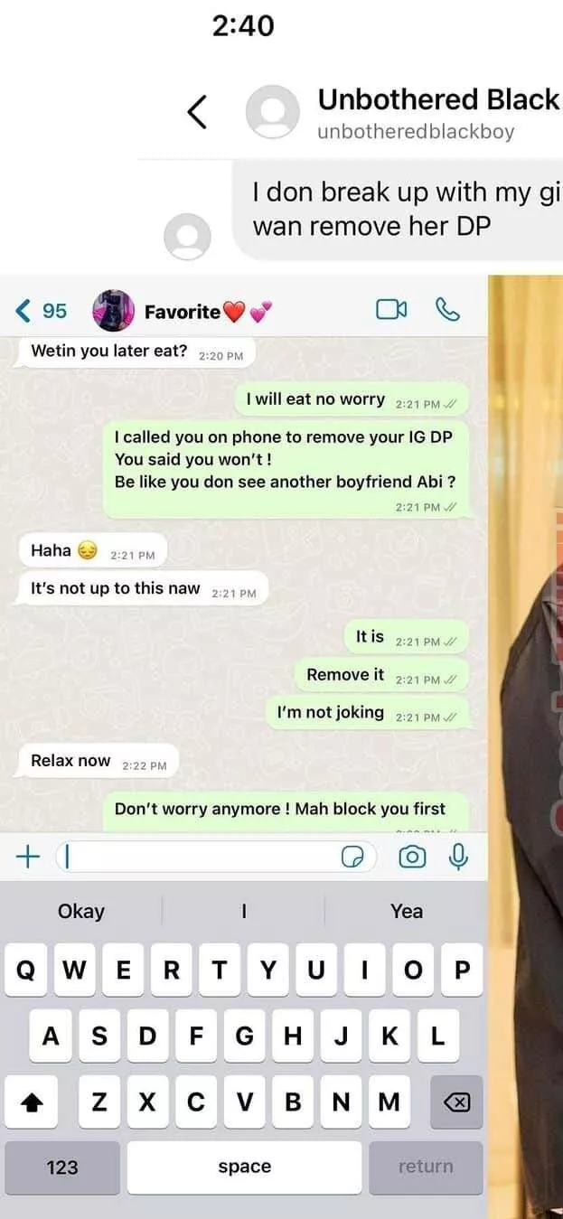 Man reportedly breaks up with girlfriend for refusing to follow 'Davido's No DP' trend