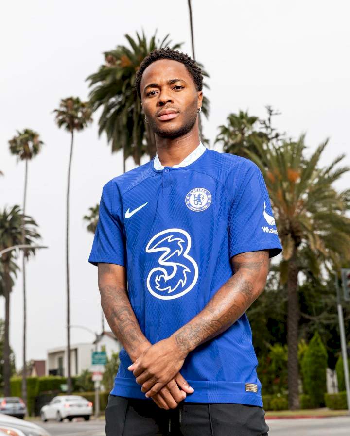 EPL: Sterling sends message to Tuchel about playing 'false nine' for Chelsea