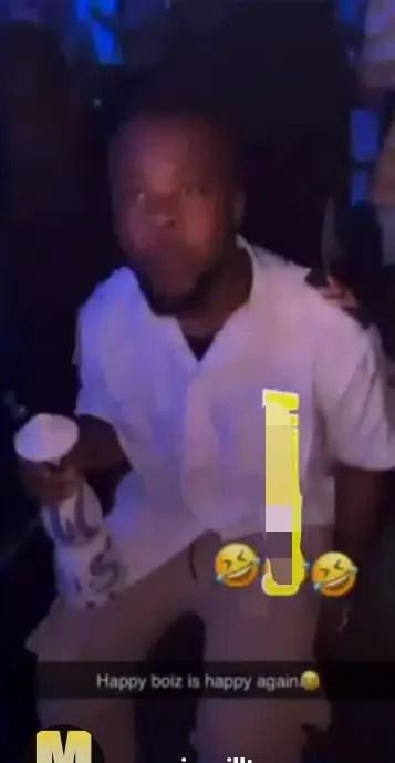 Happie Boys spotted staggering and drunk after a good at club (Video)