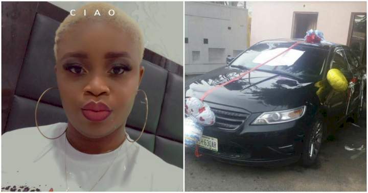 #BBNaija: Big congratulations to Princess as fans gift her a car for her taxi business