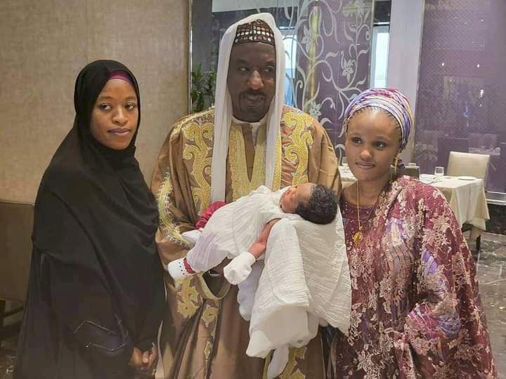 Former Emir of Kano, Sanusi at the naming ceremony of his newborn daughter in Saudi Arabia (photos)