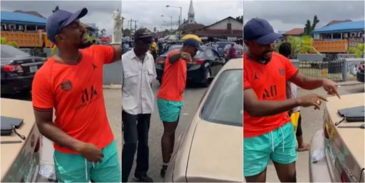 Nigerian man puts airpod, tablet, smartwatch on car to test thieves (Video)