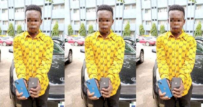 21-year-old man arrested for allegedly stealing his boss' car, phones to fund his relocation abroad (photos)