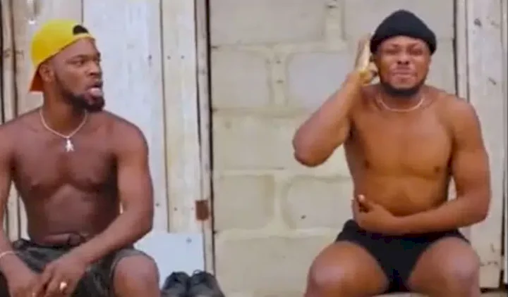 'From comedy to music' - Netizens dig up throwback skit of Asake before fame (Video)