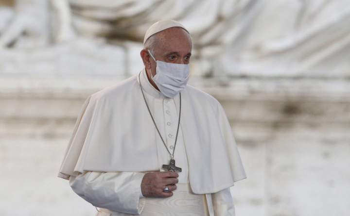Pope Francis hints on stepping down