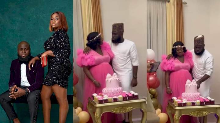 Skit maker, Lasisi Elenu and fiancée, Nonso expecting their first child (Video)