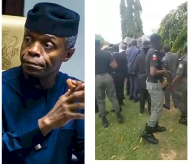Osinbajo was not involved in an accident, he was only helping accident victim - Media aide