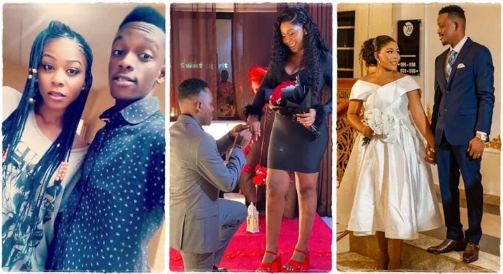 "We Dated For 7 Years": Lady Falls in Love with Course mate, Marries Him After Waiting Patiently