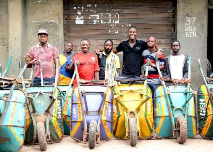 Man narrates how he became a millionaire with ‘wheelbarrow’ business