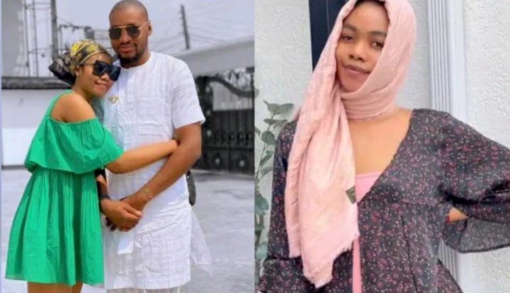 Nigerians react as Jane Mena flaunts baby bump months after husband is called 'Impotent'