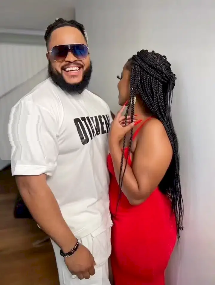 Whitemoney declares relationship status as he unveils mystery lover