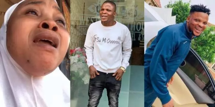 "He left home without his phone since Sunday" - Wife cries out as comedian, Ijoba Lande is declared missing (Video)