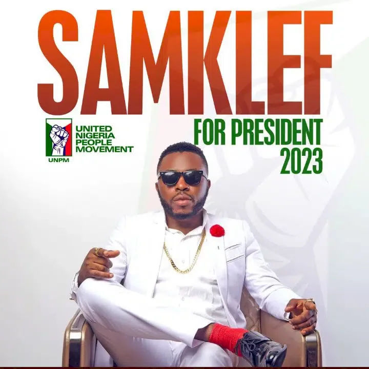 2023: Samklef announces presidential bid