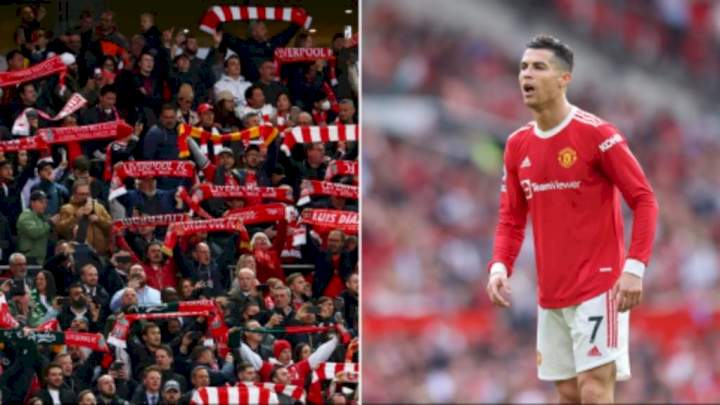 EPL: What Liverpool, Man United fans did for Ronaldo over son's death