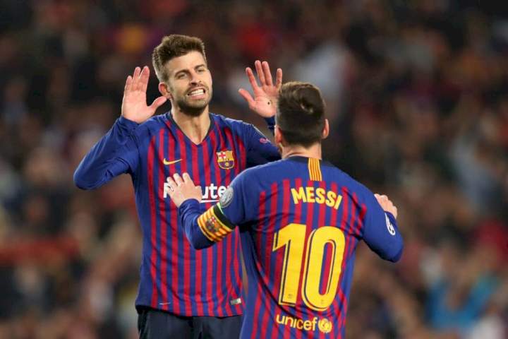 Messi 'disappointed' with Pique for two reasons - Canu