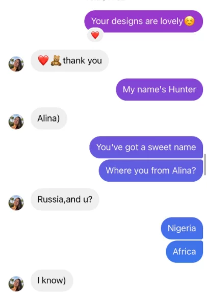 'Why are Nigerian girls like this?' Nigerian man asks as he shares his chats with a Russian woman and a Nigerian woman