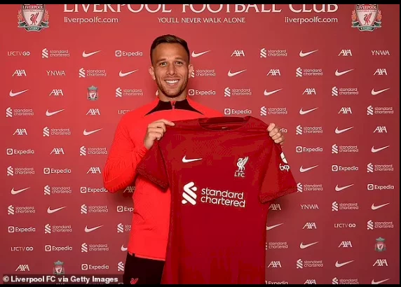 Liverpool confirm Arthur Melo signing on season-long loan from Juventus