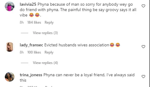 'She dey fear make dem no snatch man wey she snatch' - Reactions as Phyna recounts Chichi's sneaky moves on Groovy (Video)