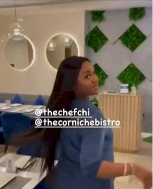 Chioma spotted enjoying baby girl’s treatment amid Davido’s saga (Video)