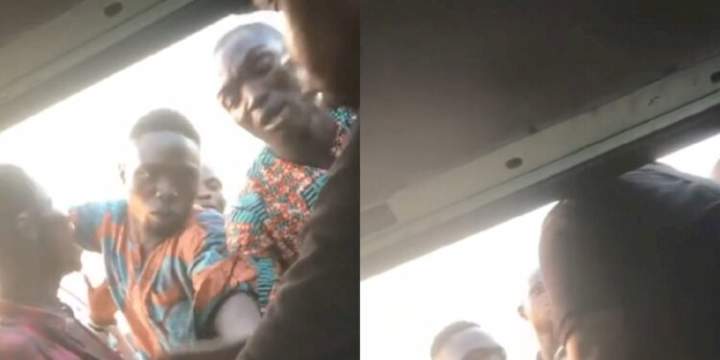 "Na your papa buy bus for me?" - Bus conductor challenges policeman over his inability to pay his transport fare in Lagos.