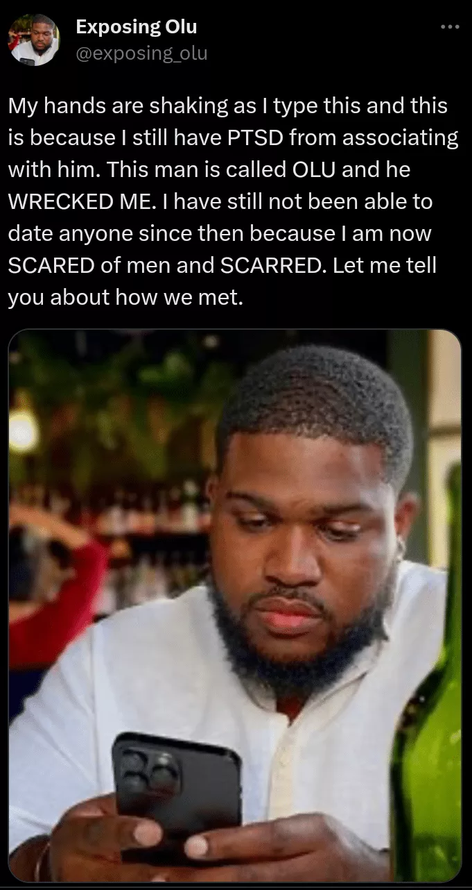 'He still owes me $850' - Lady calls out ex-boyfriend who broke her heart 10 years ago