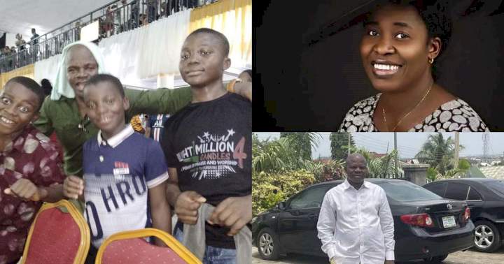 "My father told us that beating women is good, he seized her two cars" - Osinachi Nwachukwu's son speaks