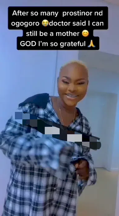Despite my overuse of postinor, doctor said I can still be a mother - Slay queen, Mandy Kiss jubilates (Video)